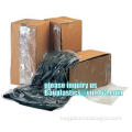 Dry cleaning laundry shop used disposable pe plastic bags on roll, Garment Plastic Packaging Bag for Dry Cleaning